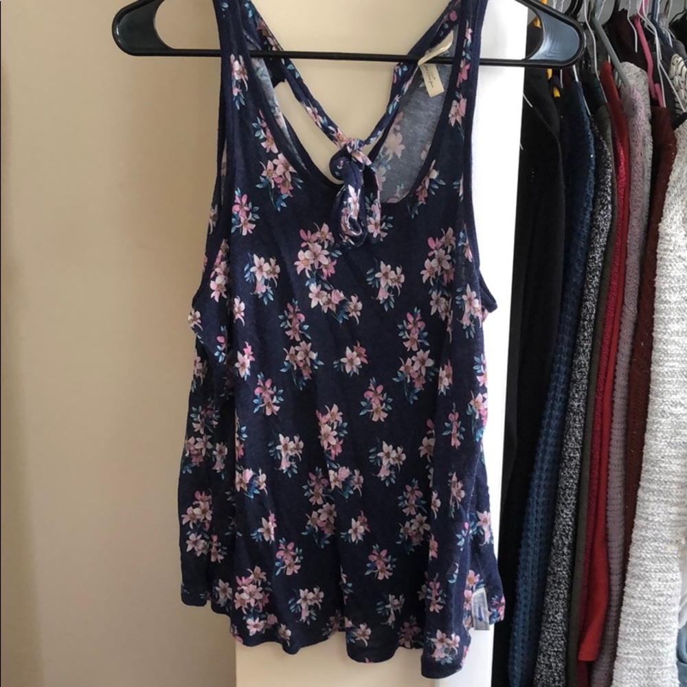 Floral tank top